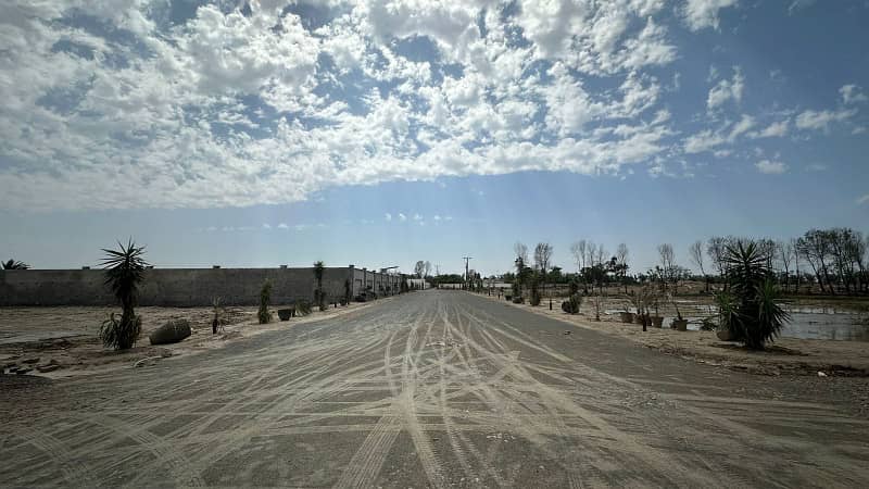 Cheapest Price 5 Marla Possession Plot for Sale in IVY Green Phase 8 DHA Lahore 0