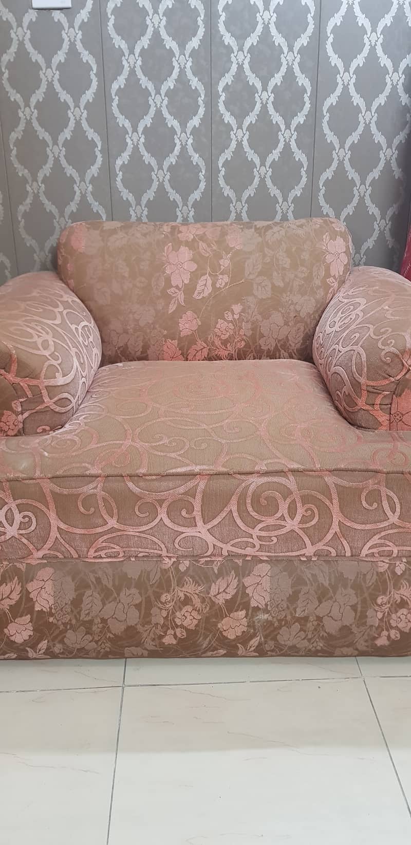 6 Seater Sofa / Sofa Set / 3+2+1 Sofa/ Furniture 4