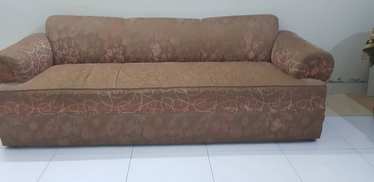 6 Seater Sofa / Sofa Set / 3+2+1 Sofa/ Furniture 7