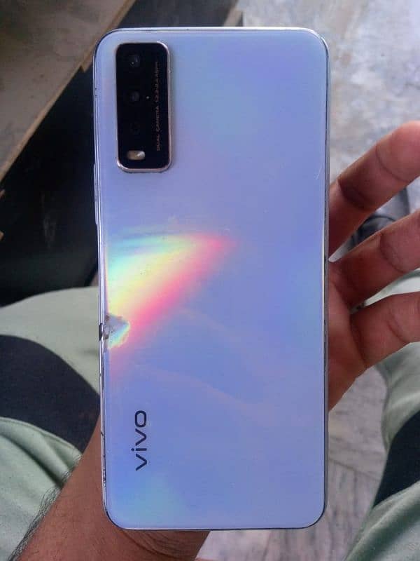 vivo y12s 3/32 with box and charger 4