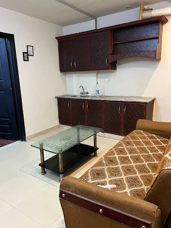 1 BED SEMI FURNISHED APARTMENT IS AVAILABLE FOR SALE IN SECTOR C BAHRIA TOWN LAHORE 3