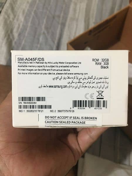 Samsung A04 32/3 box with 6 months warranty 1