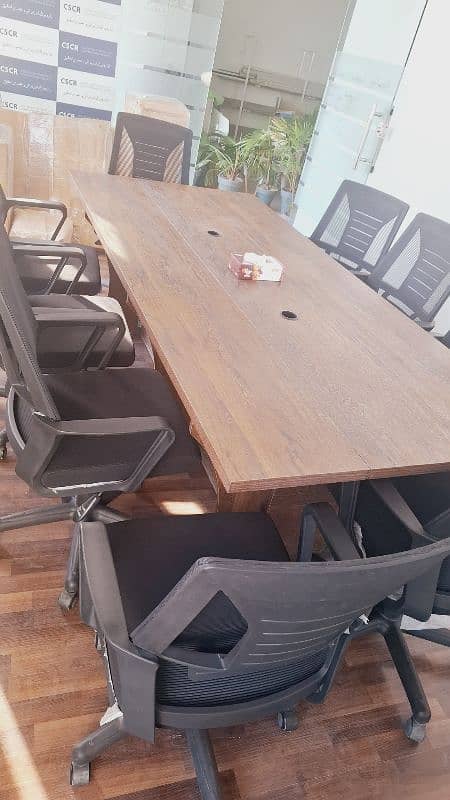 Conference table/ folding table with chairs 0