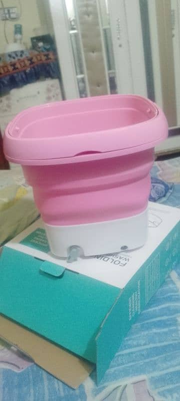 Mini folding washing machine 2