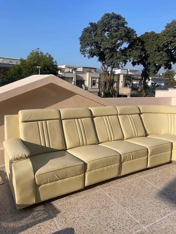 leatheride 7 seater sofa set 0