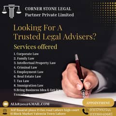 Tax Consultant in Lahore, Immigration Law, Employment Law, Family Law