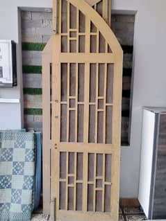 wooden door