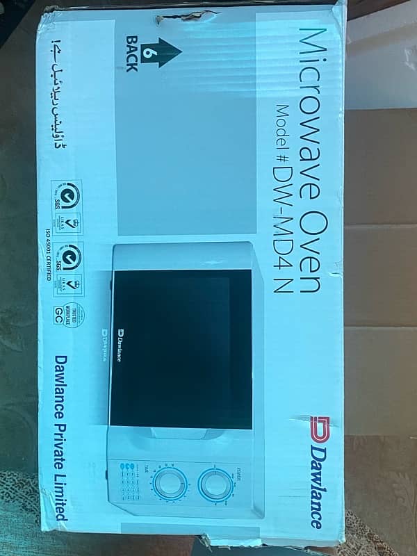 Dawlance Microwave oven 3