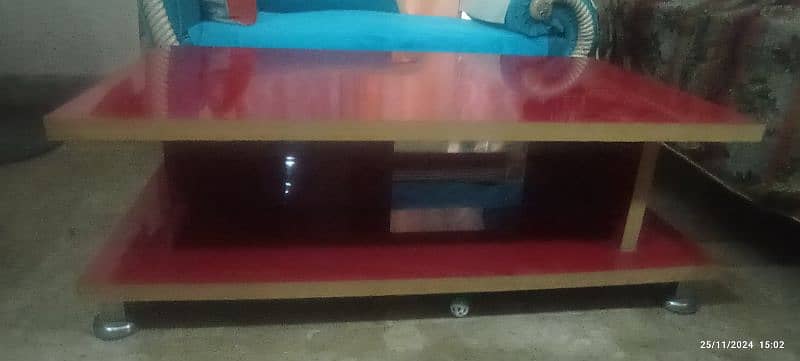 wooden strong centre table for sale 0