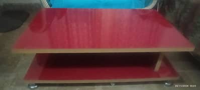 wooden strong centre table for sale only 8500