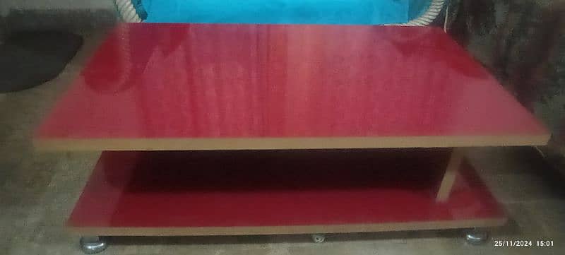 wooden strong centre table for sale 1