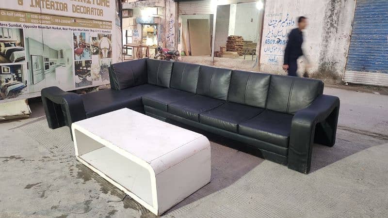 7 seater L shape sofa 2