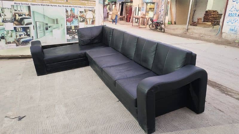 7 seater L shape sofa 3