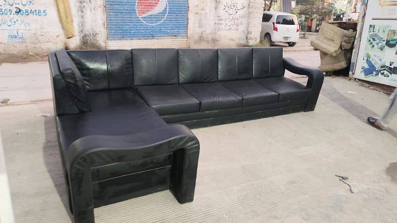 7 seater L shape sofa 4