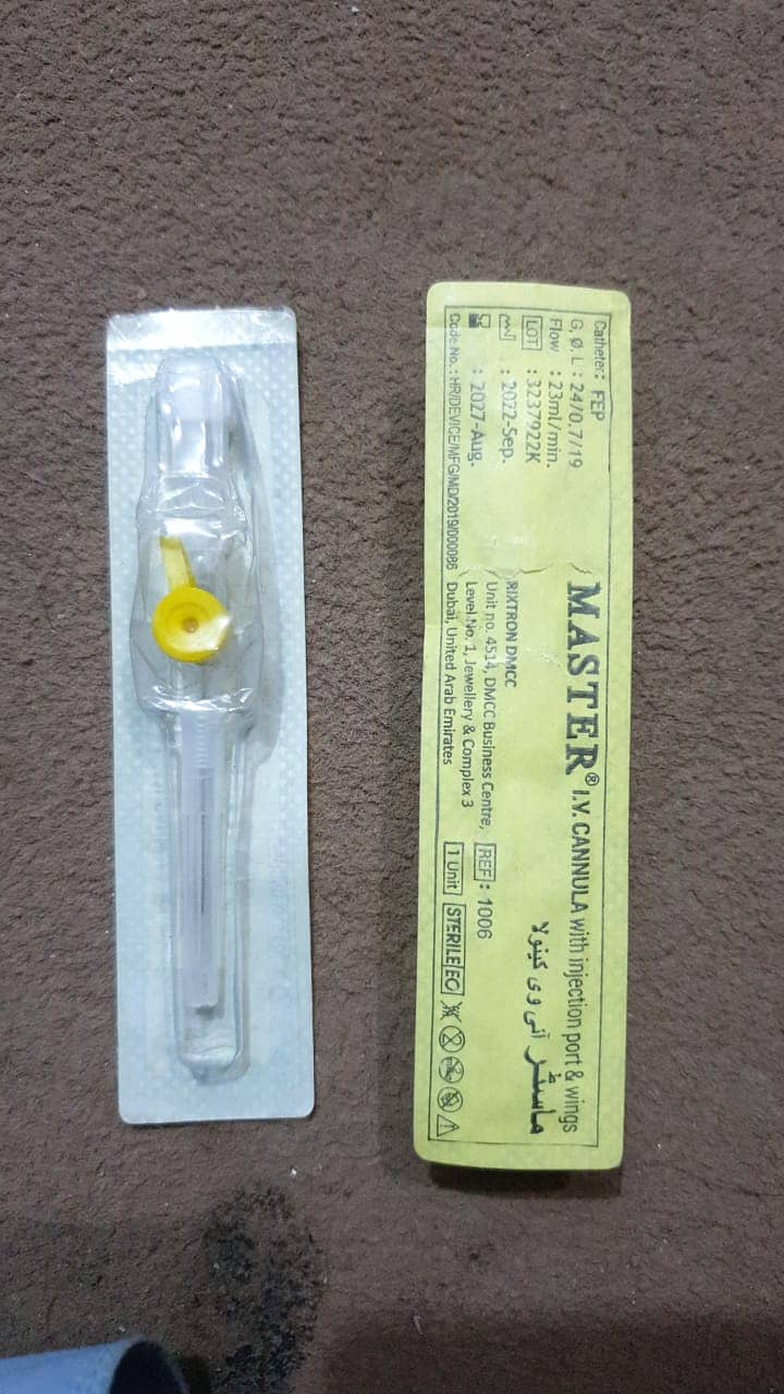 Master iv Cannula 22 & 24 Num 100 pcs Box Use Hospital, Clinic, Doctor 5