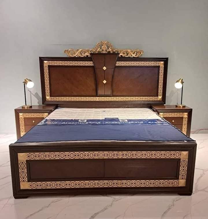 Wooden Bed set 0