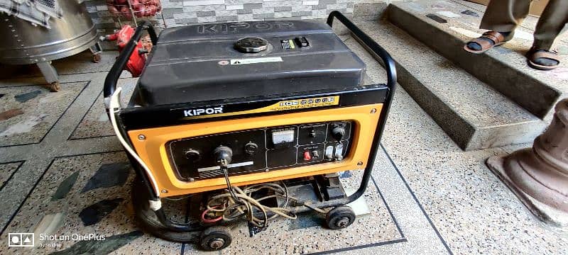 Kipor KGE 6500E Gas generator 0