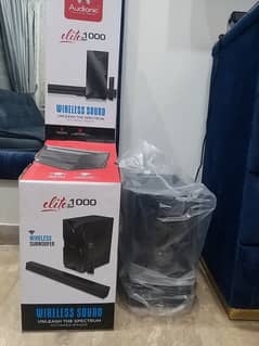 Audionic Elite 1000 sound bar with woofer