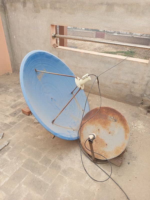 3 Dish With Digital Receiver 1