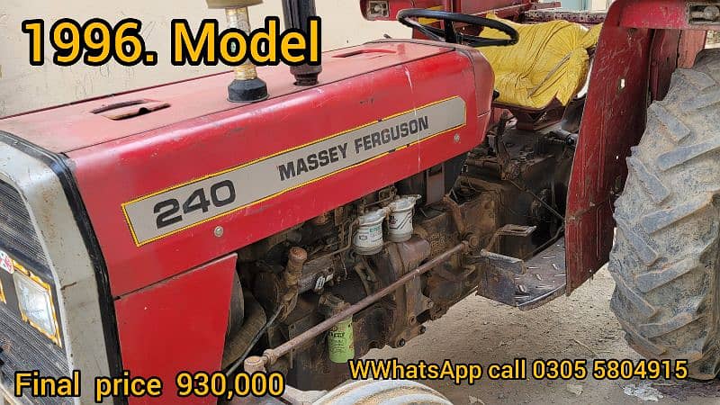 MF240 tractor for sale in Punjab 0