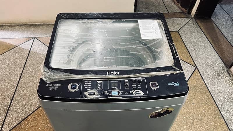 HWM 85-826 Haier -8.5kg/ Fully Automatic Top Loading Washing Machine 1