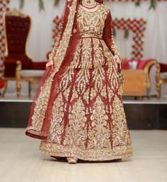 Fully embroided Bridal lahnga