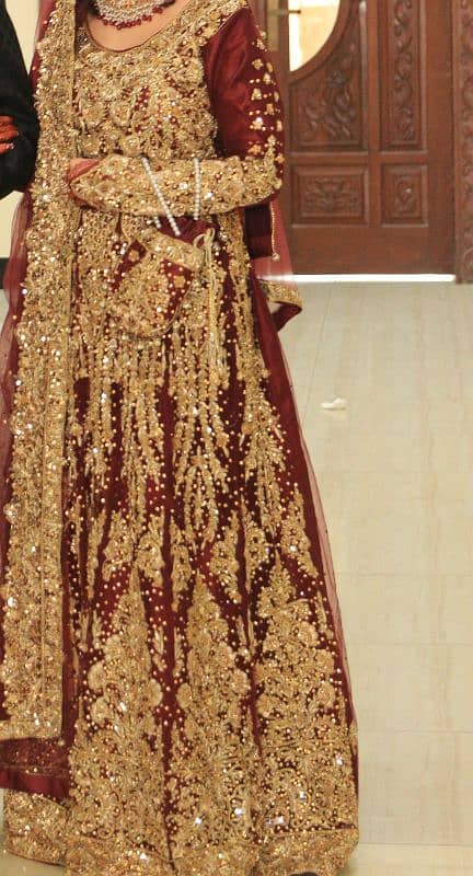 Fully embroided Bridal lahnga 1