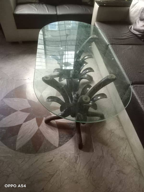 glass top table 0