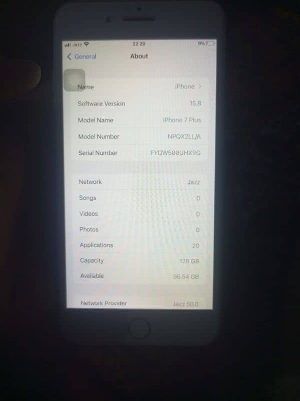 iphone 7 plus 128gb pta approved 1