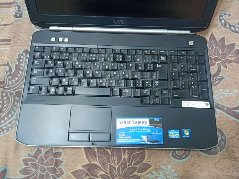 Big Display 15.6 numpad Dell Latitude Core i5 2nd Gen 320GB Hard 3