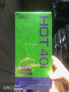 infnix 40i 8+8 128 box pack full waranty