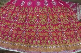 lehnga kurti with canecane net dupata