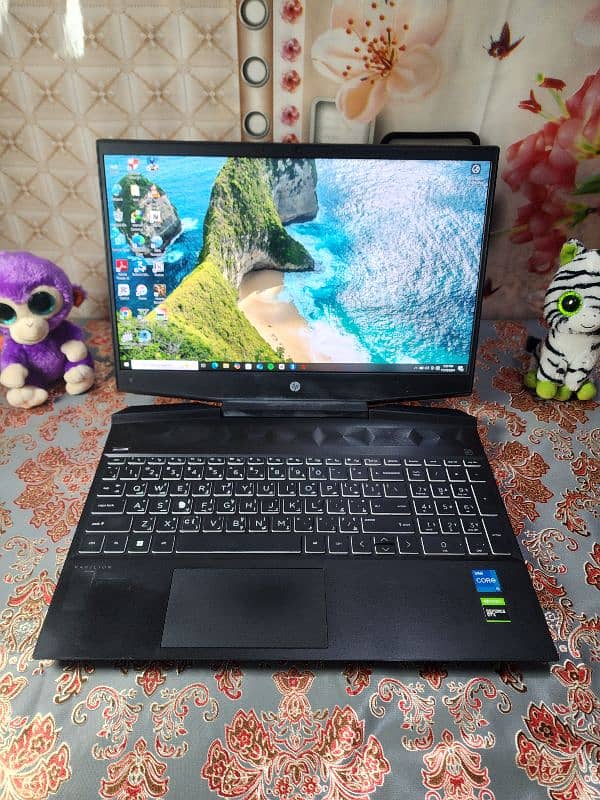 hp Pavilion Gaming Ci5 11th Gen with 4GB Nvidia 1