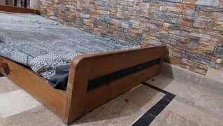 Floor Single Bed with foam matters without cover