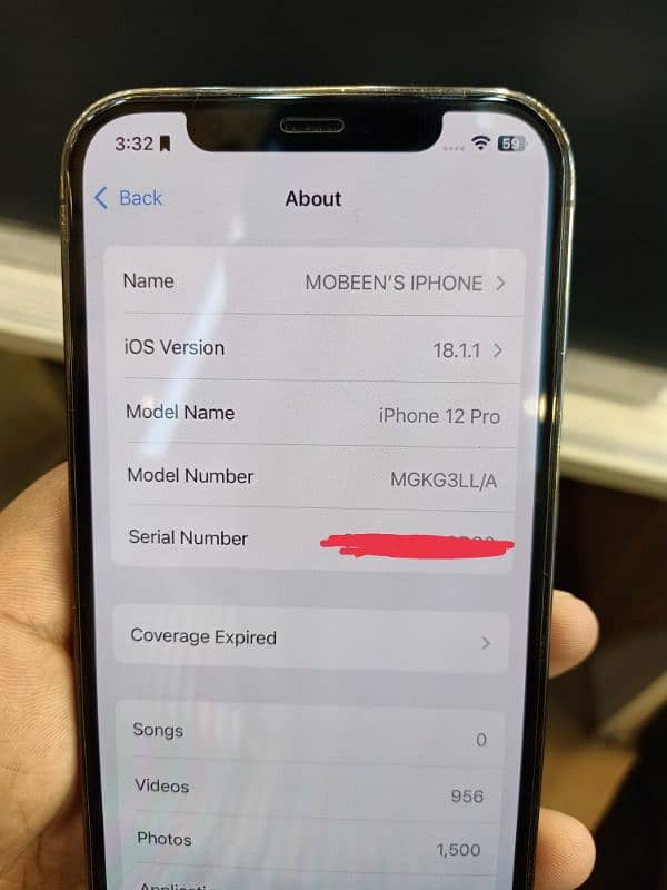 IPHONE 12 PRO (128GB) JV 7