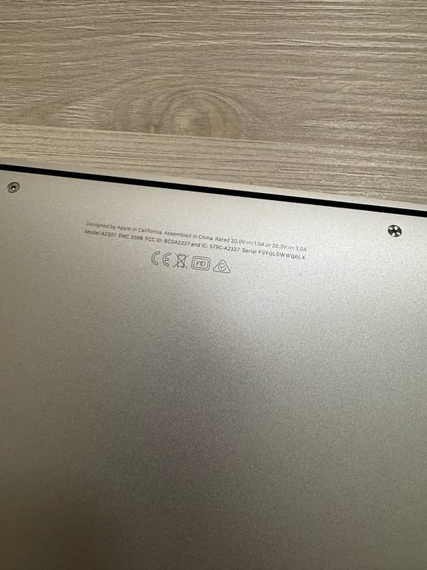 MacBook Air M1 0