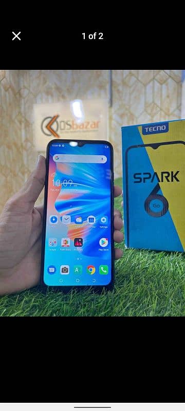 TECNo spark 6 go 4 64 box bhi han 0