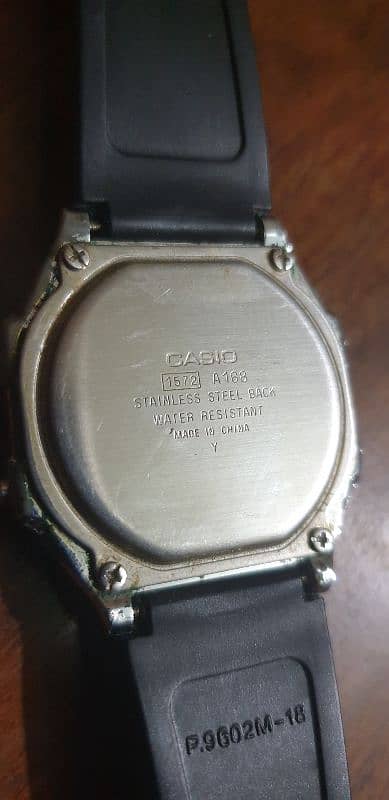 Casio A168 3