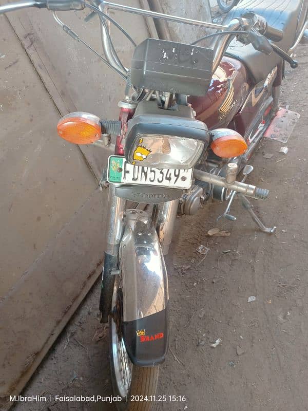 Honda CD70 2010 4