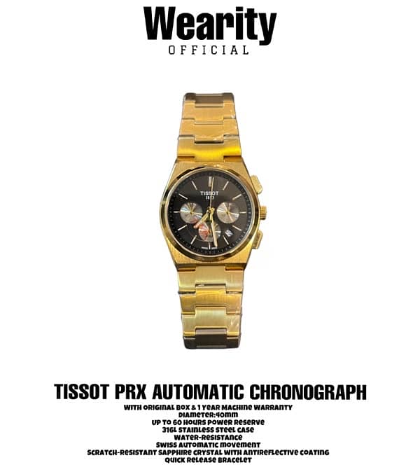 Tissot PRX Chronograph Automatic 3