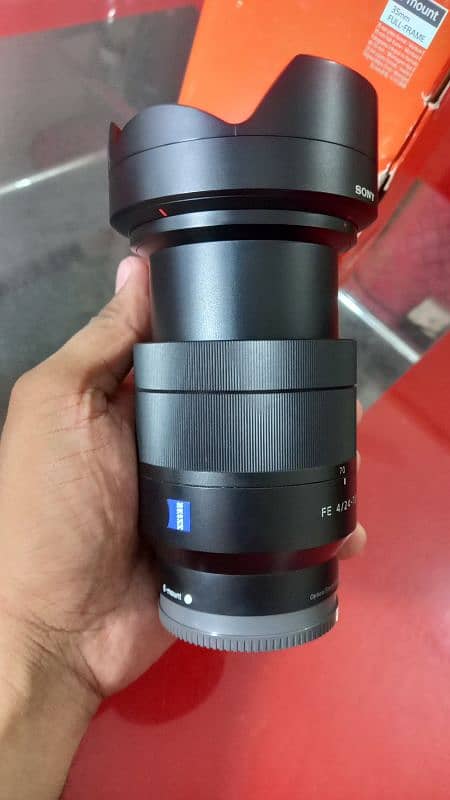 Sony 24 70 mm f4 ZA OSS Carl Zeiss lens with box 10