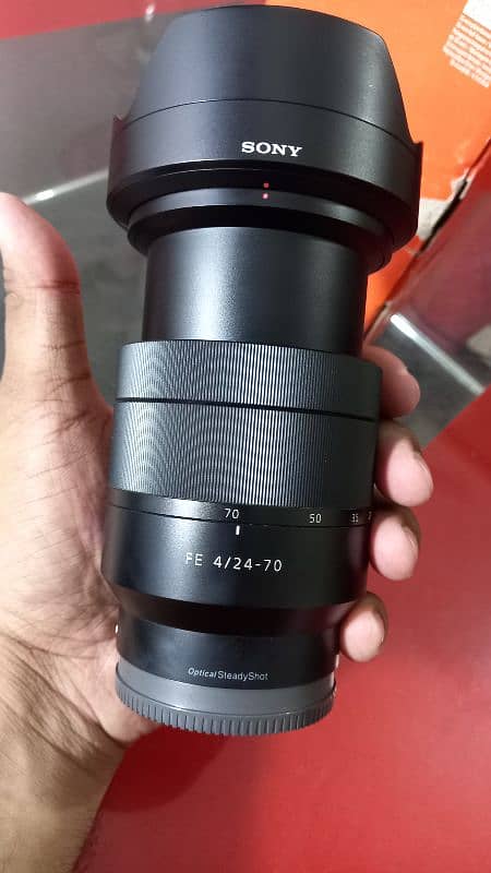 Sony 24 70 mm f4 ZA OSS Carl Zeiss lens with box 11