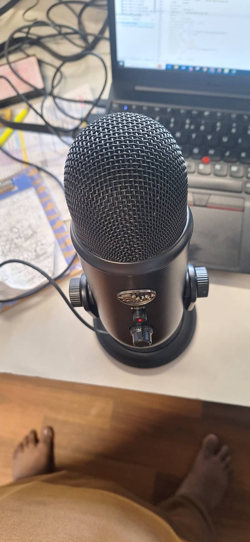 Yeti Blue Black USB Professional Microphone 1