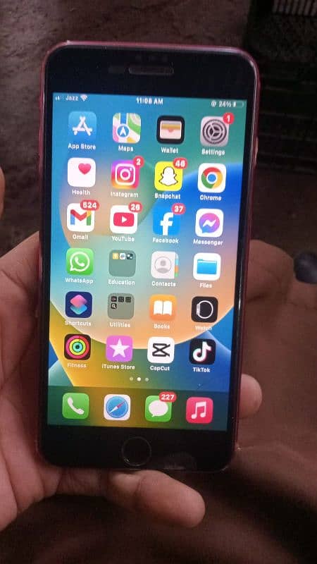 i phone 8 plus official pta approved 256gb 4