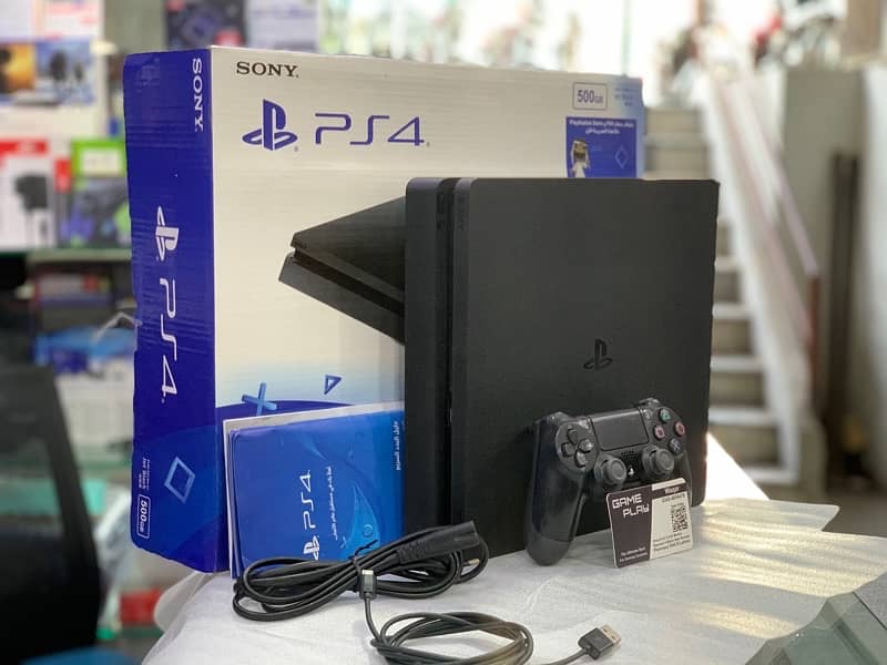 ps4 slim 500 gb ( great condition ) 1