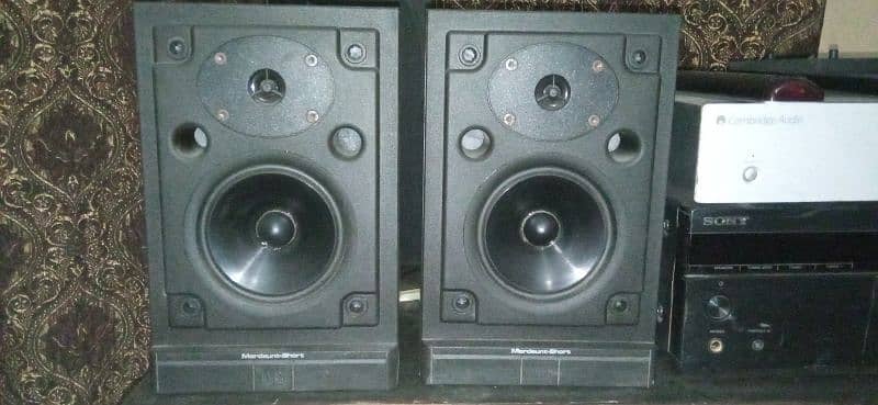 Mordaunt Short Stereo Bookshelf Speakers 1