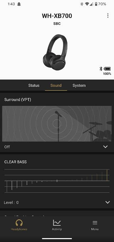 Sony WH-XB700 wireless headphones 4