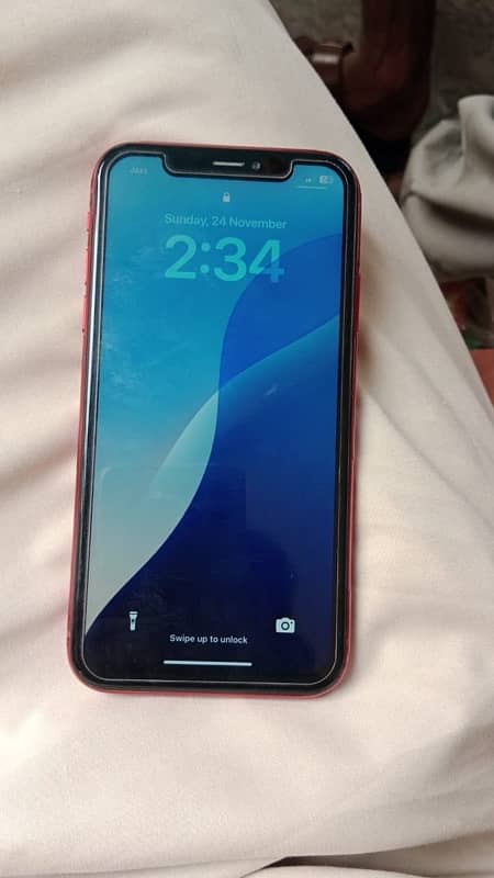 iPhone xr 64gb btery hlth 75 condition 10/10 fce id grny ki waja sy ni 1