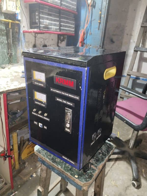 Servo Motor Stabilizer 7000VA 0