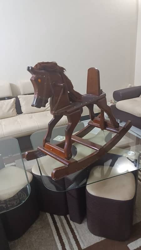 Wooden horse for sale 4